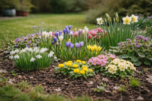 Forårsblomster i haven: de bedste løg og stauder og hvornår de blomstrer