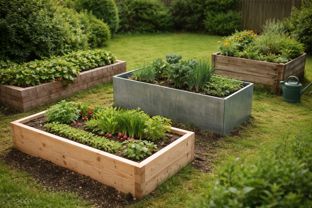 Højbede inspiration: 25 idéer til materialer, former og beplantning