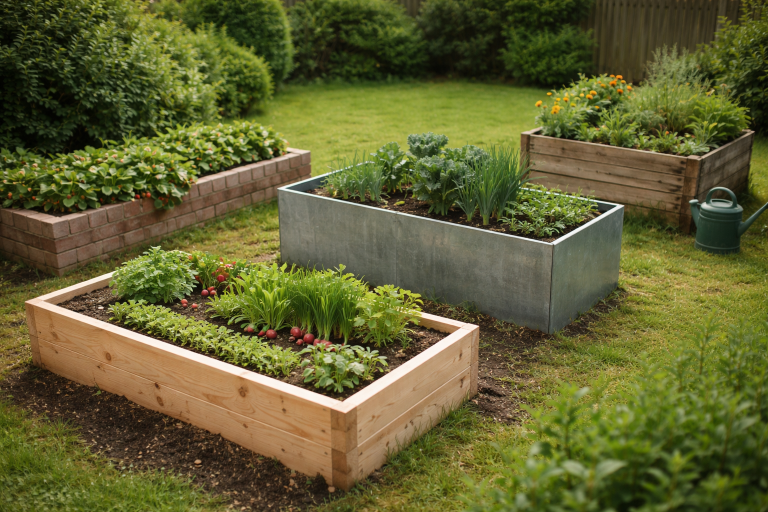Højbede inspiration: 25 idéer til materialer, former og beplantning